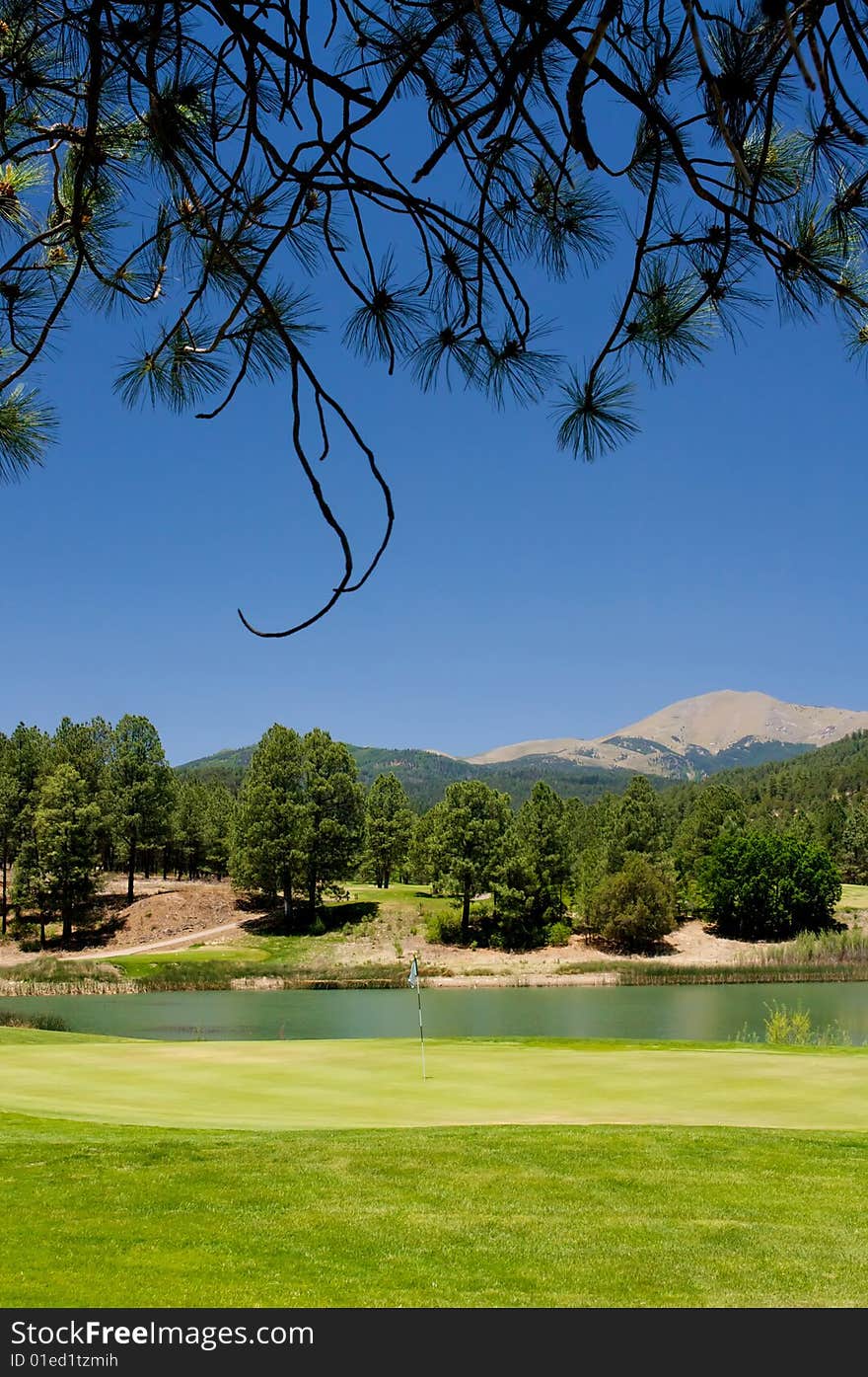 A Gorgeous Golf Course In Arizona