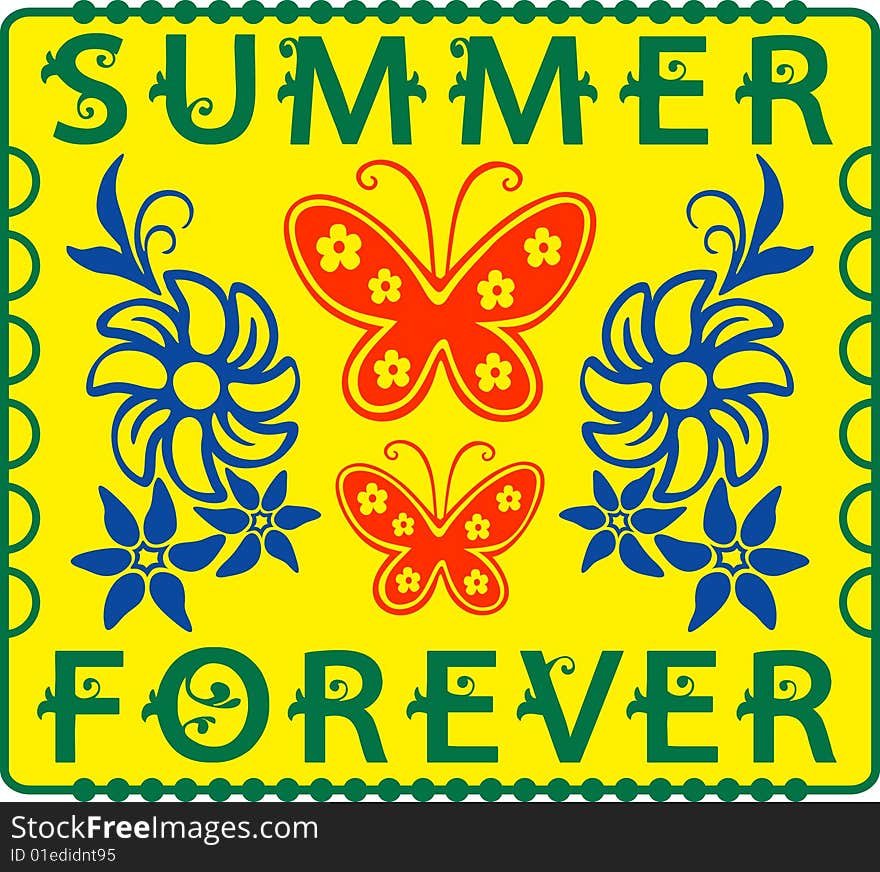 Summer T-shirt Design