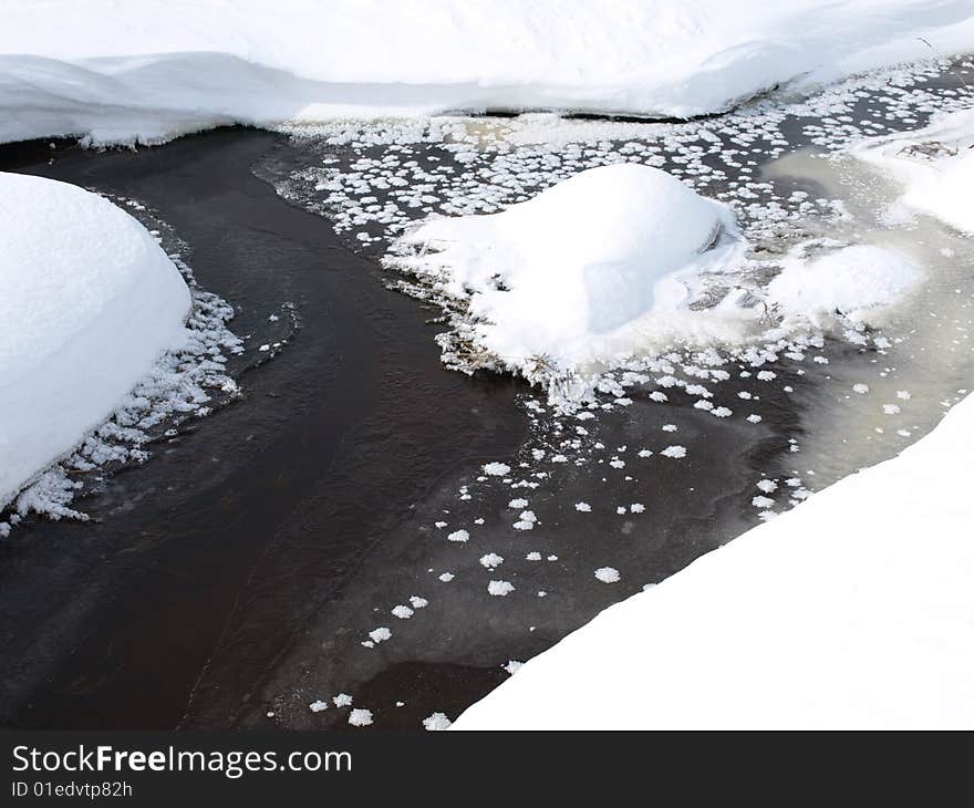 The face and shapes of beautiful winter. The face and shapes of beautiful winter.