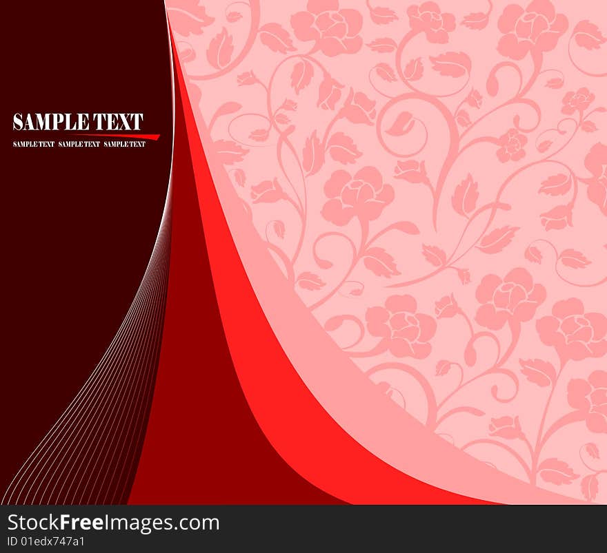 Abstract background. Beautiful vector illustration