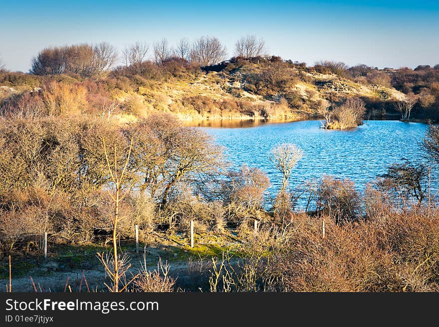 Lake in the dunes