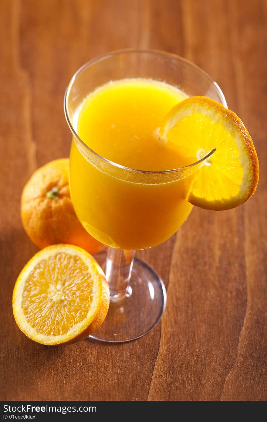 Freshly squeezed orange juice