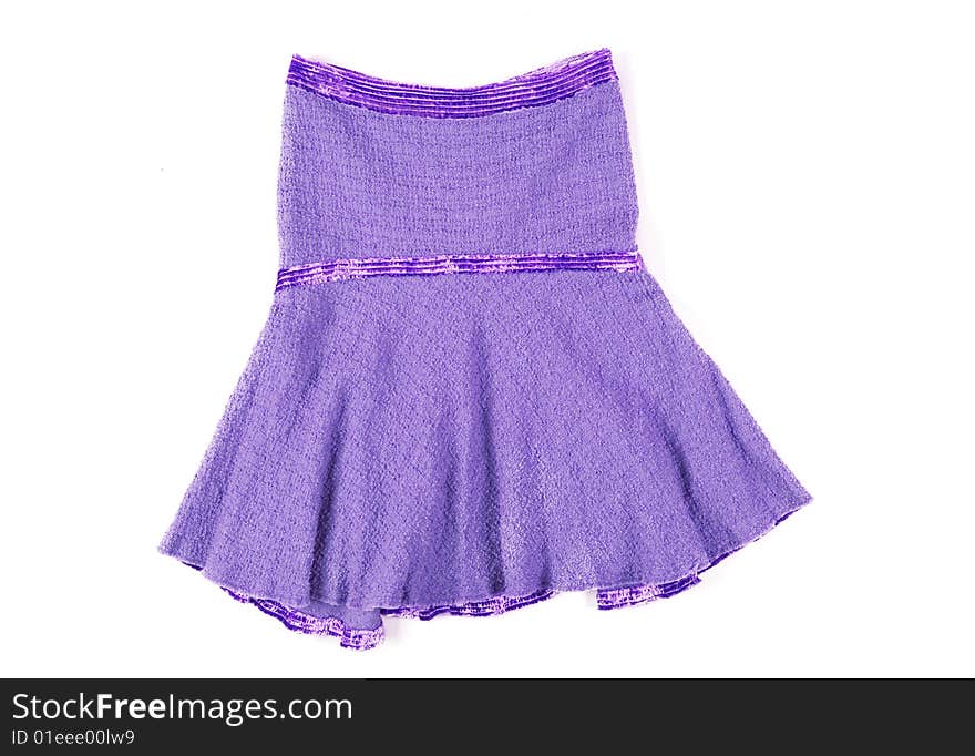 Violet skirt