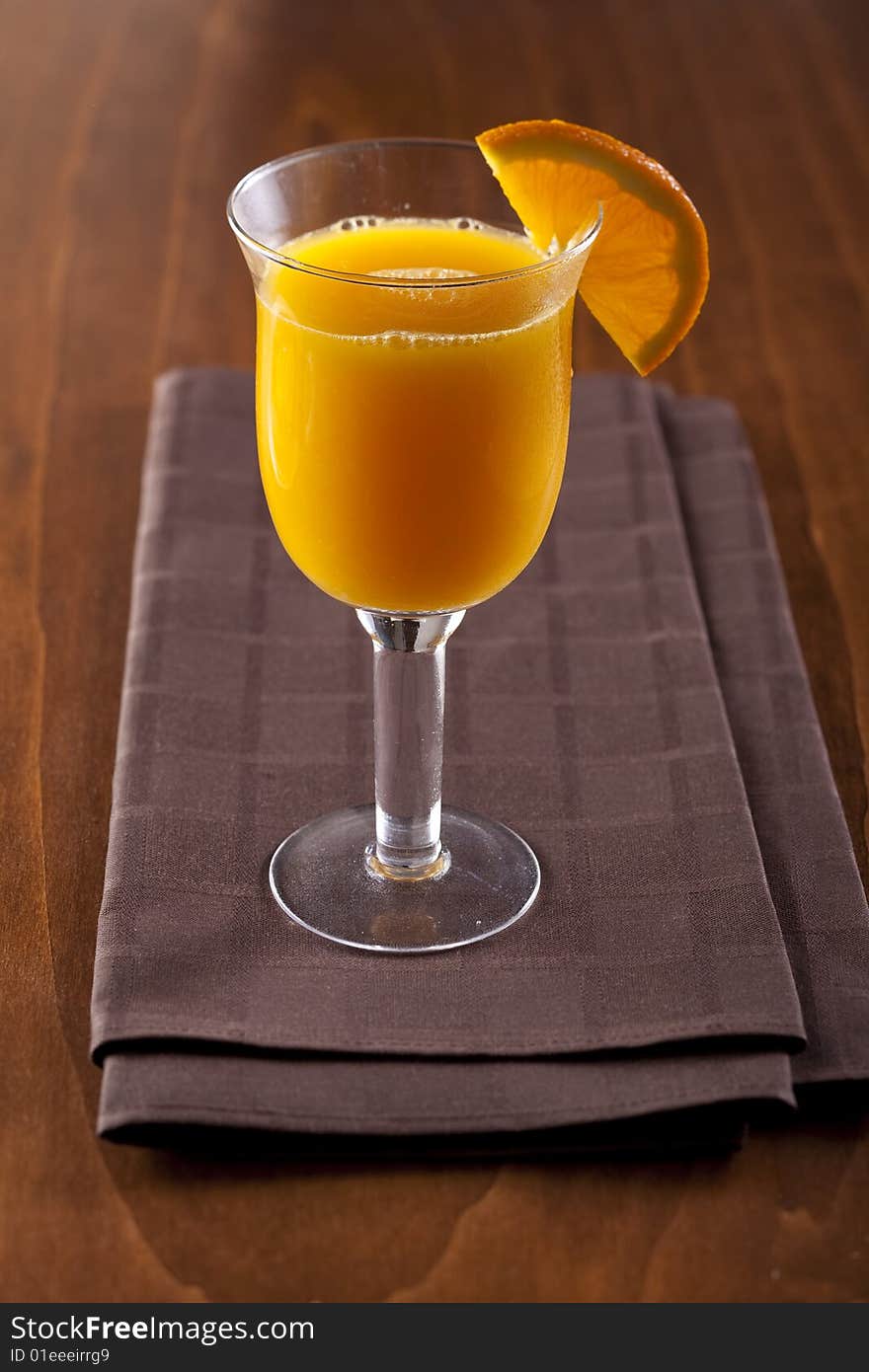 Freshly squeezed orange juice