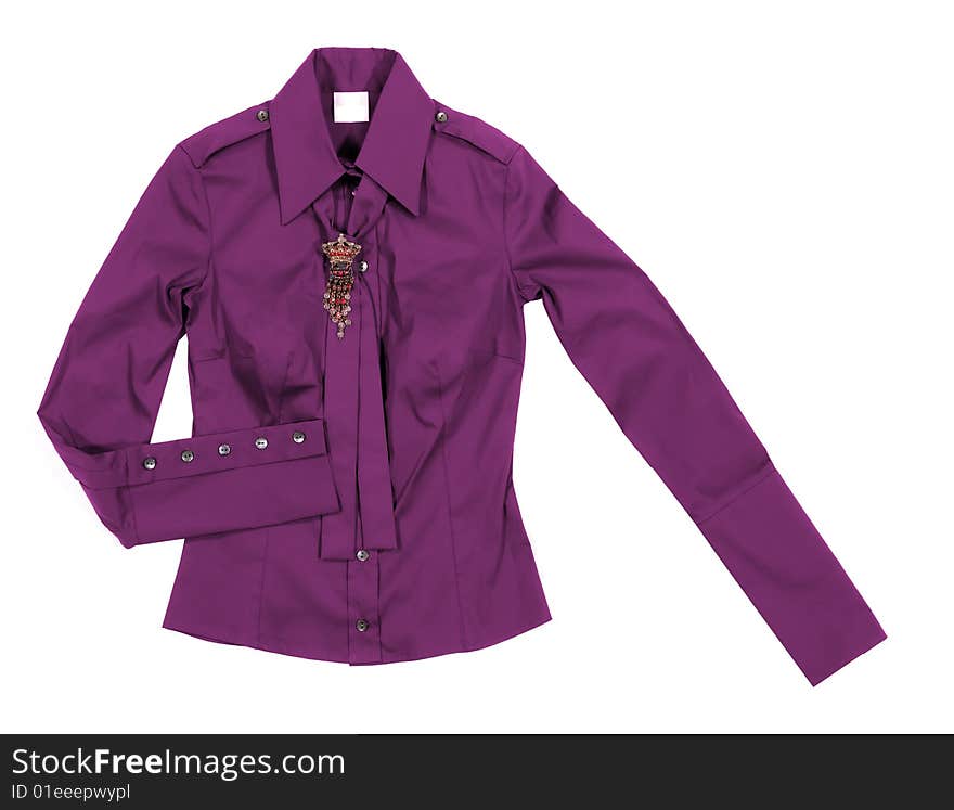 Woman fashion woolen color shirt jacket