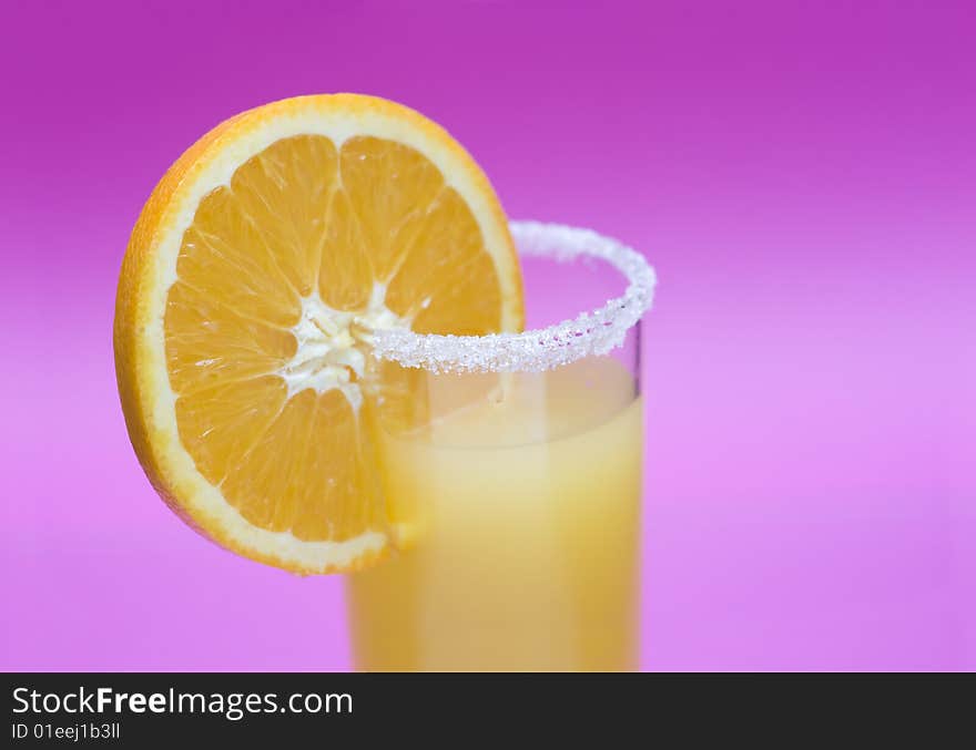 Orange cocktail