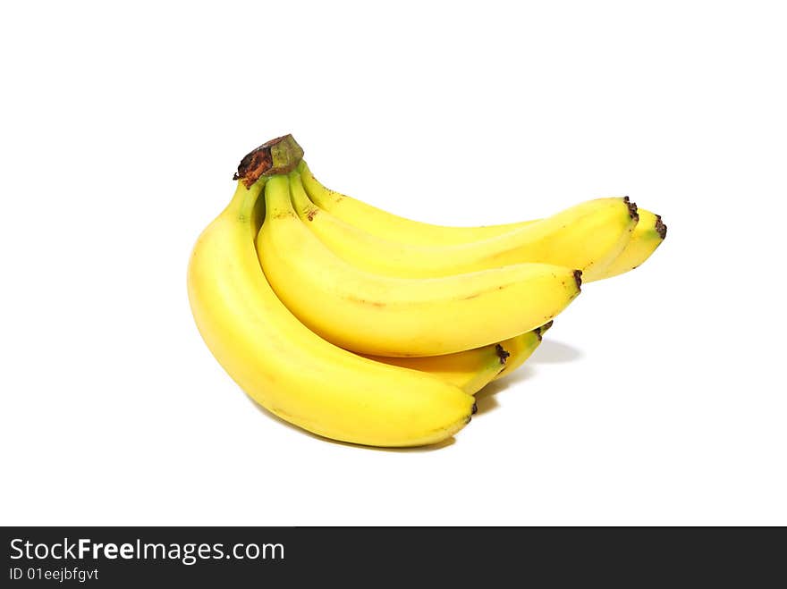 Banana isolated on white background