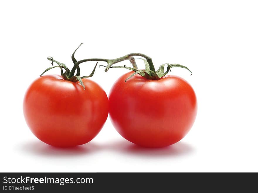 Two tomatoes