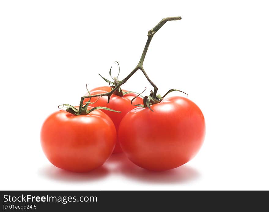 Three tomatoes