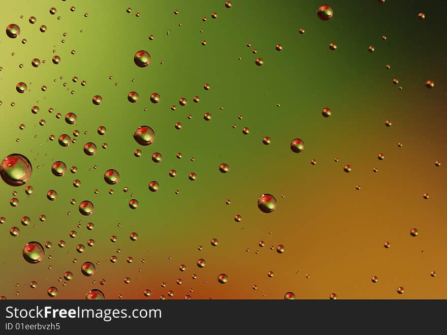 Waterdrops background