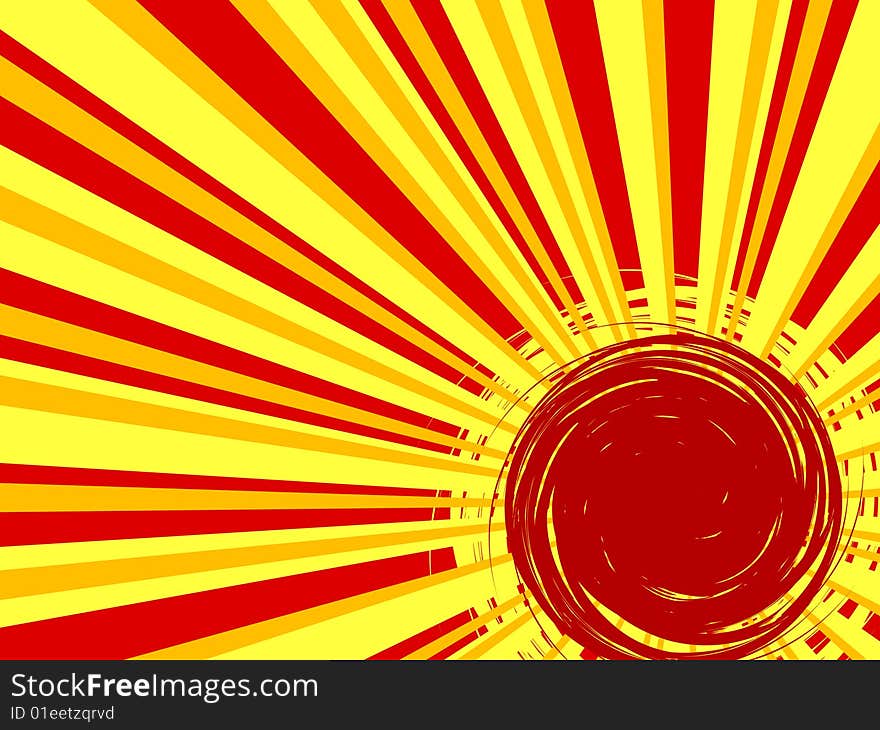 Abstract  background with rays. Abstract  background with rays