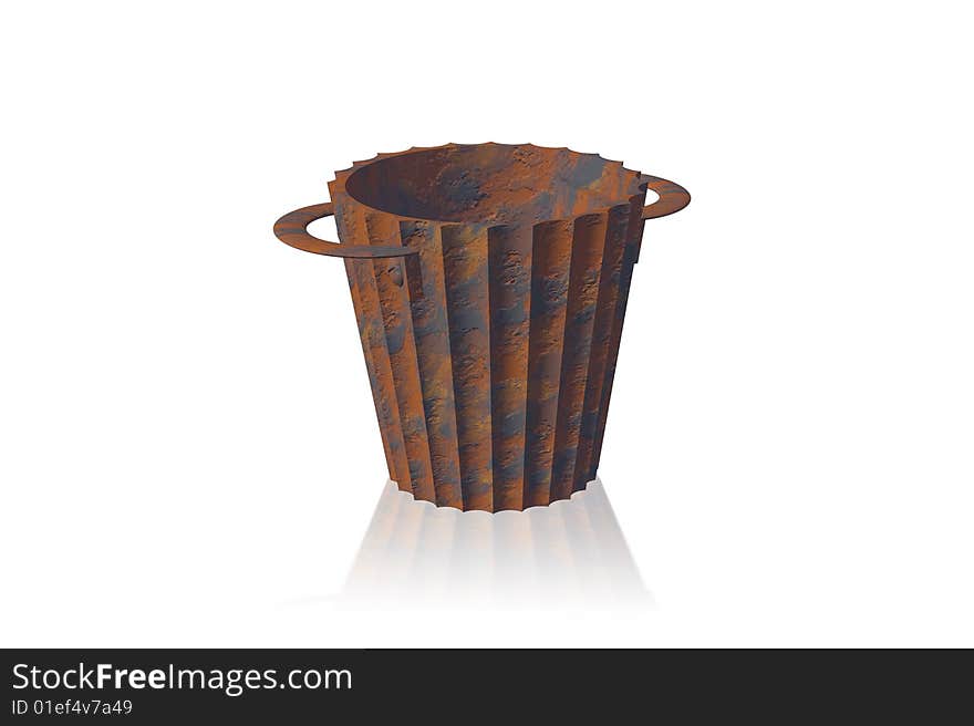 Recycle, is isolated on a white background