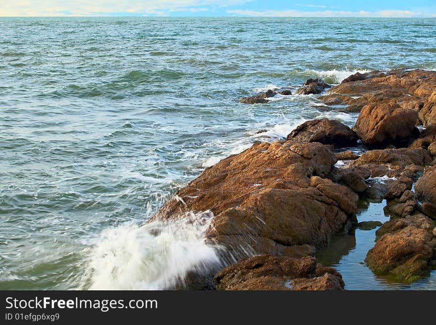 Stones On Cold Water