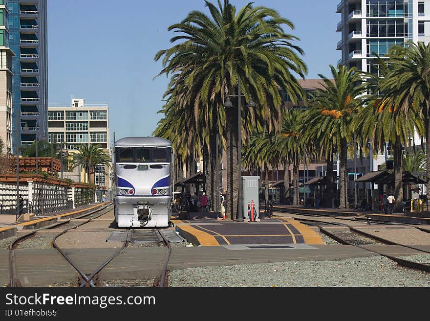 Train At A Station