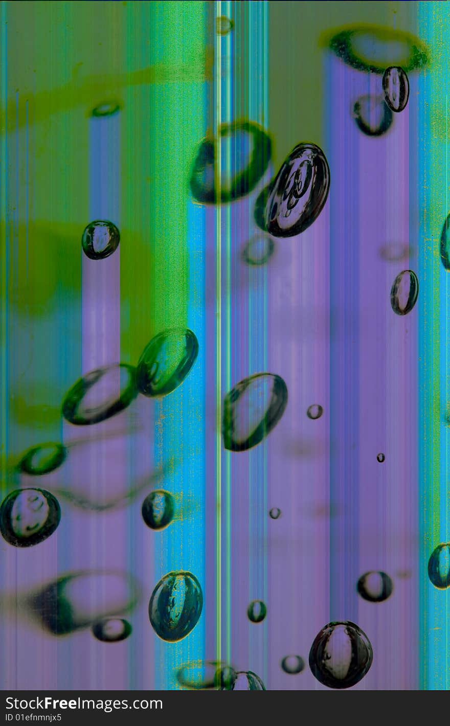 Abstract of green and purple with bubbles in it. Abstract of green and purple with bubbles in it