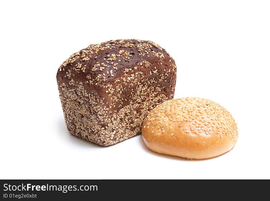 Seed bread and bun.