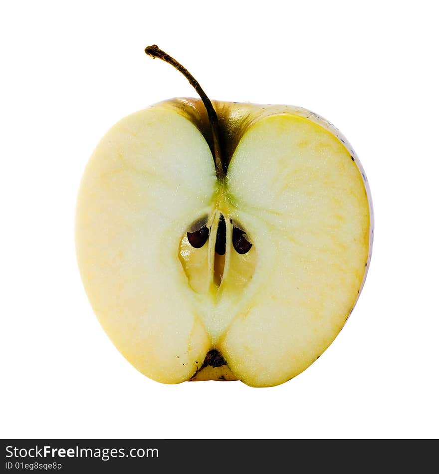 Half of apple