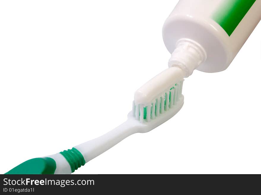 Green Toothbrush