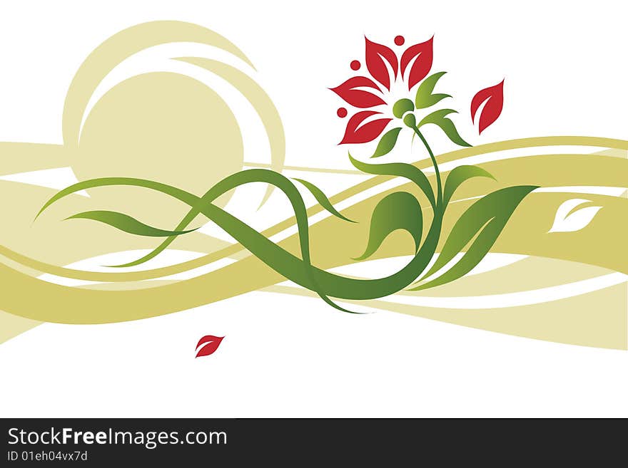 This illustration depicts beautiful plants. This illustration depicts beautiful plants