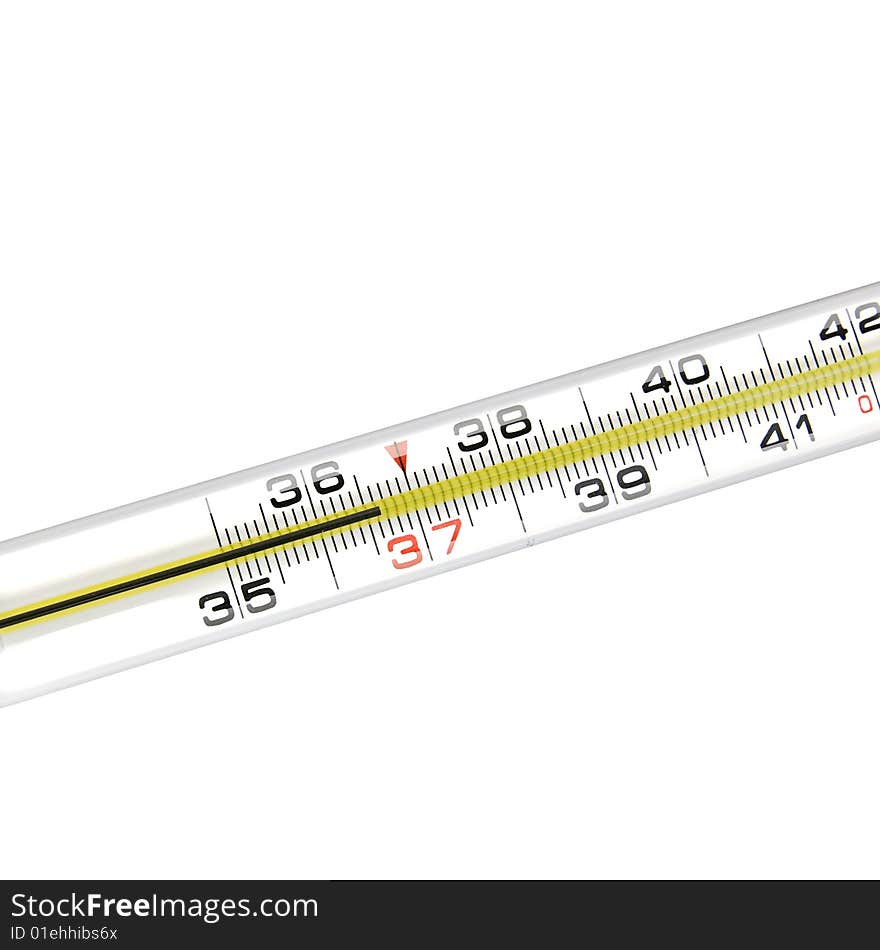 Close-up thermometer