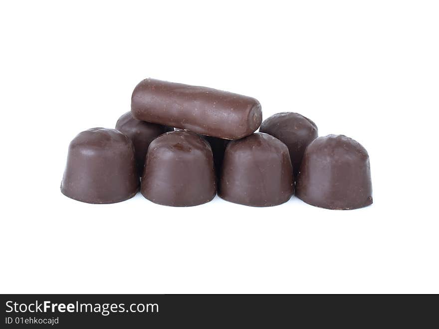 Some different chocolate candies