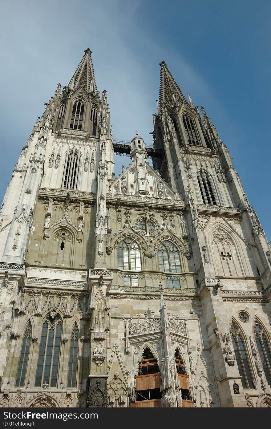 Cathedral of St. Peter in Regensburg,Germany