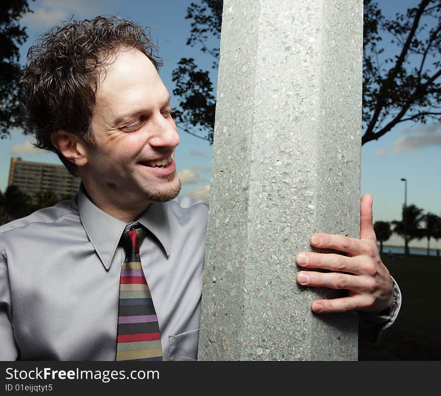 Smiling At The Pole