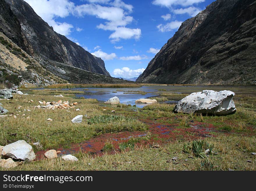 Valley In Cordillera Blanca II