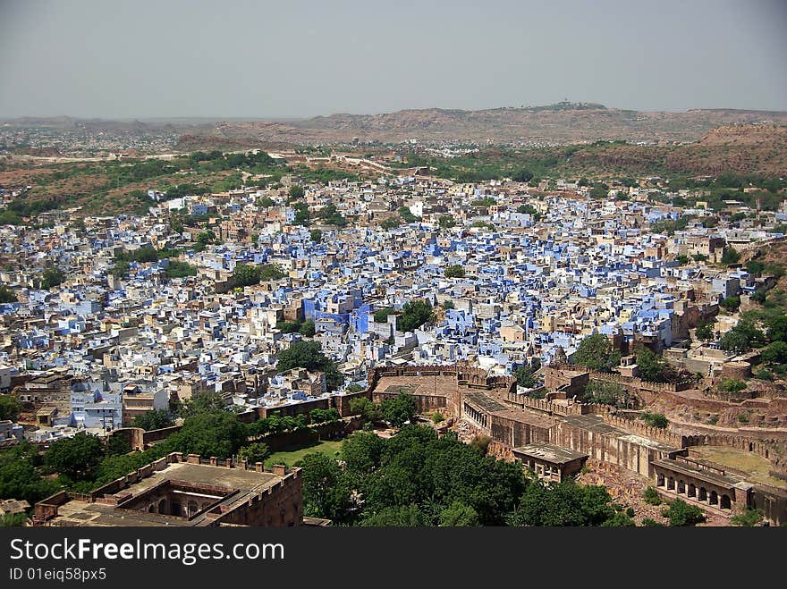 Blue City Of Jodhpur, Rajasthan