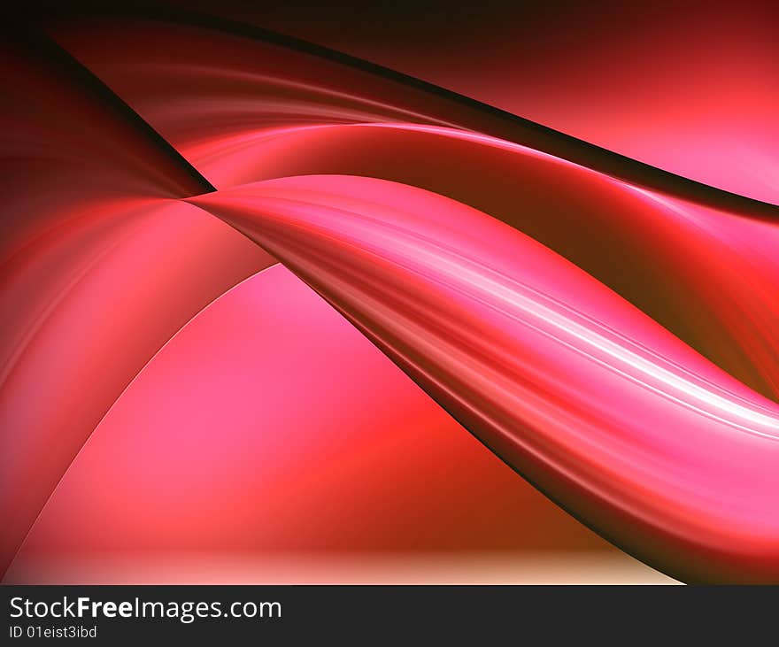 Red dynamic background, computer generate image. Red dynamic background, computer generate image