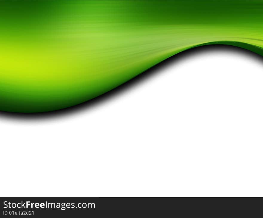 Natural green background with light effects