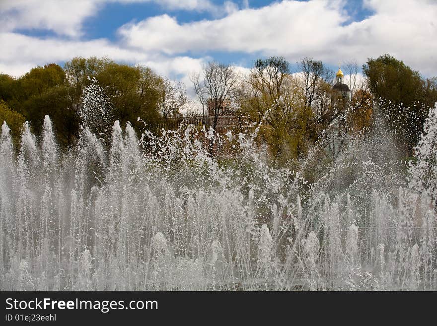 Big fountain