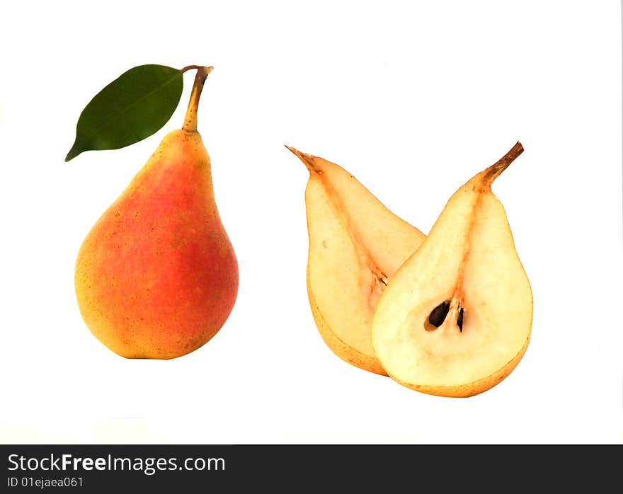 Pear and its sections