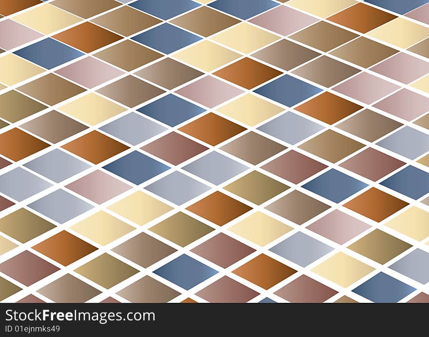 Square style wallpaper pattern and shape. Square style wallpaper pattern and shape