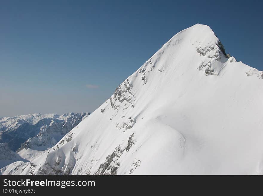 Winter In Julian Alps