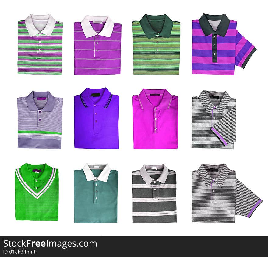 Collection men fashion color shirts. Collection men fashion color shirts