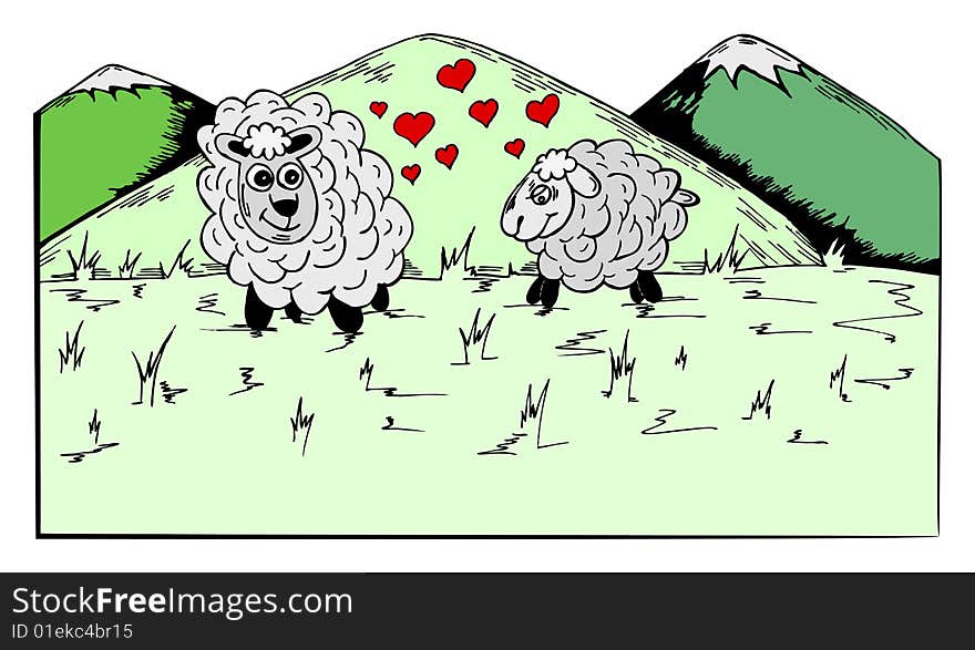 Spring Sheeps