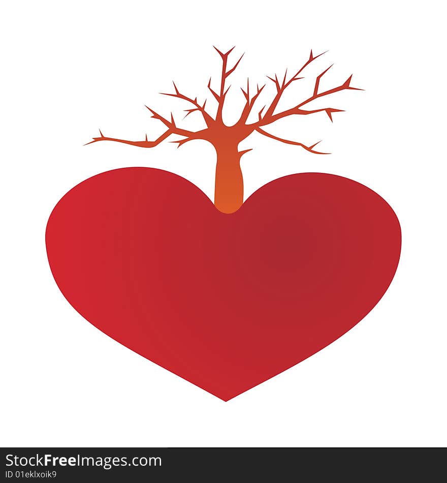 Tree from the heart