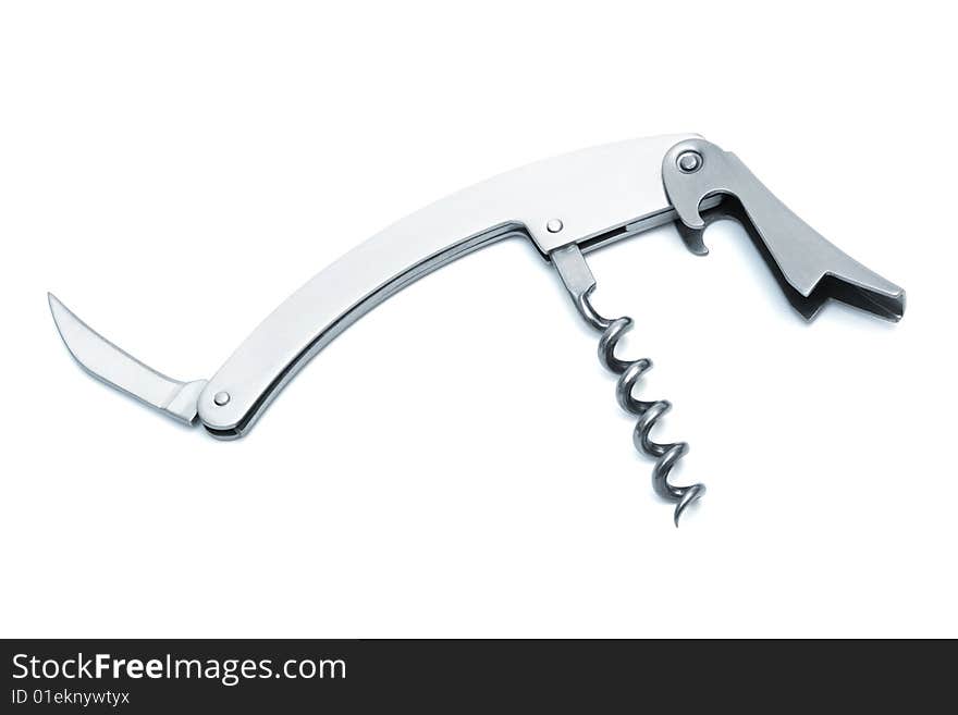 Metal corkscrew