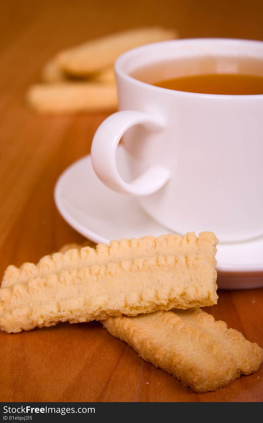 Cup Of Tea And Some Cookies