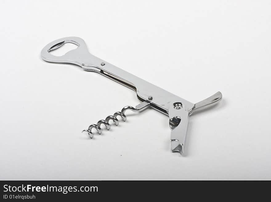 Multifunctional bottle opener with corkscrew and can opener