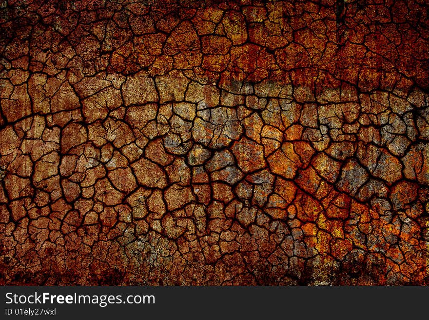 A grungy dry ground texture