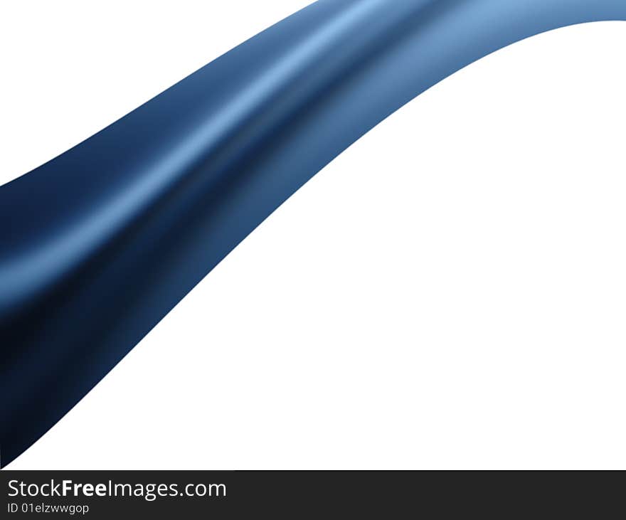 Blue dynamic waves on white background. abstract illustration. Blue dynamic waves on white background. abstract illustration