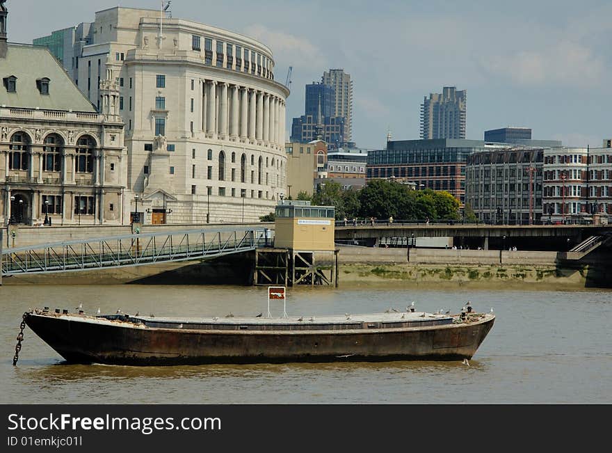 Boats On The Thames