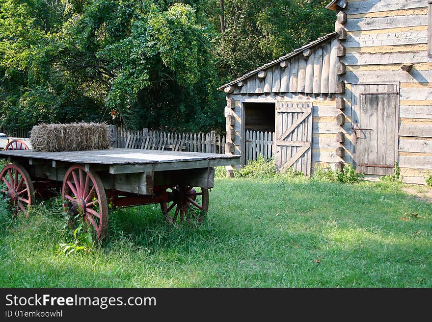 Vintage farm or cabin