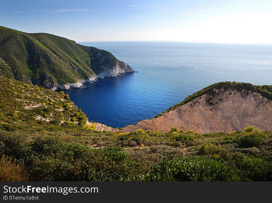 Coast And Blue Water