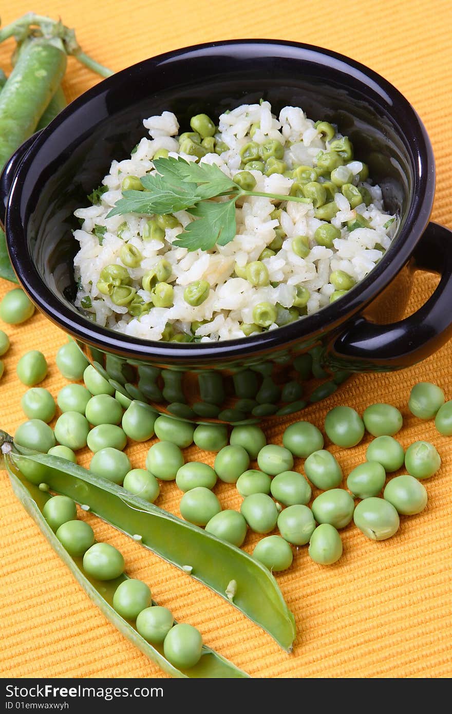 Rice With Green Pea