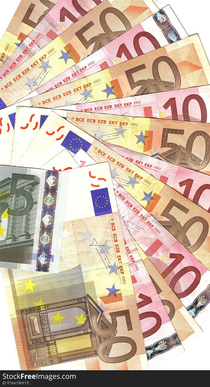 Details of european banknotes background. Details of european banknotes background