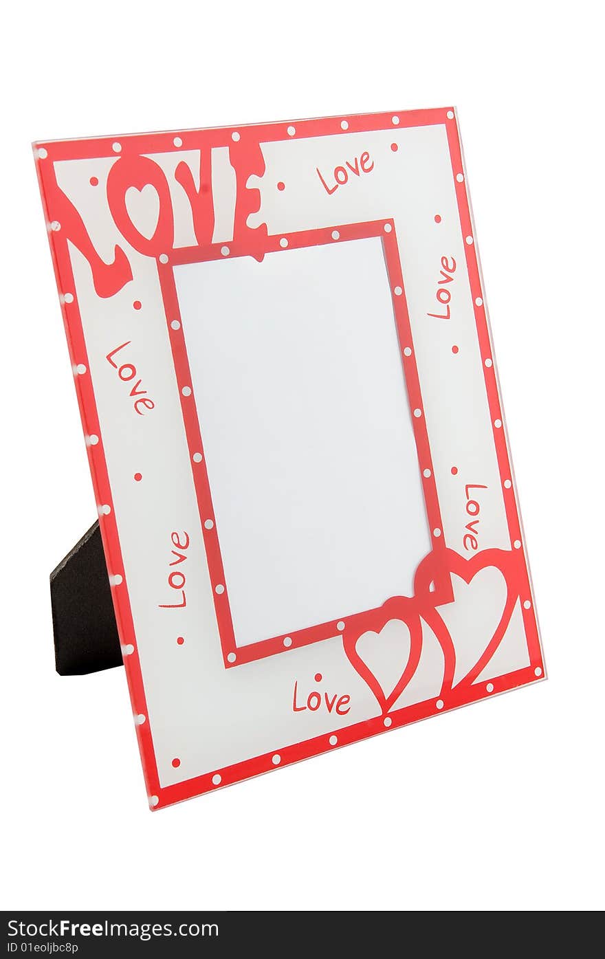 Photo Frame With Hearts