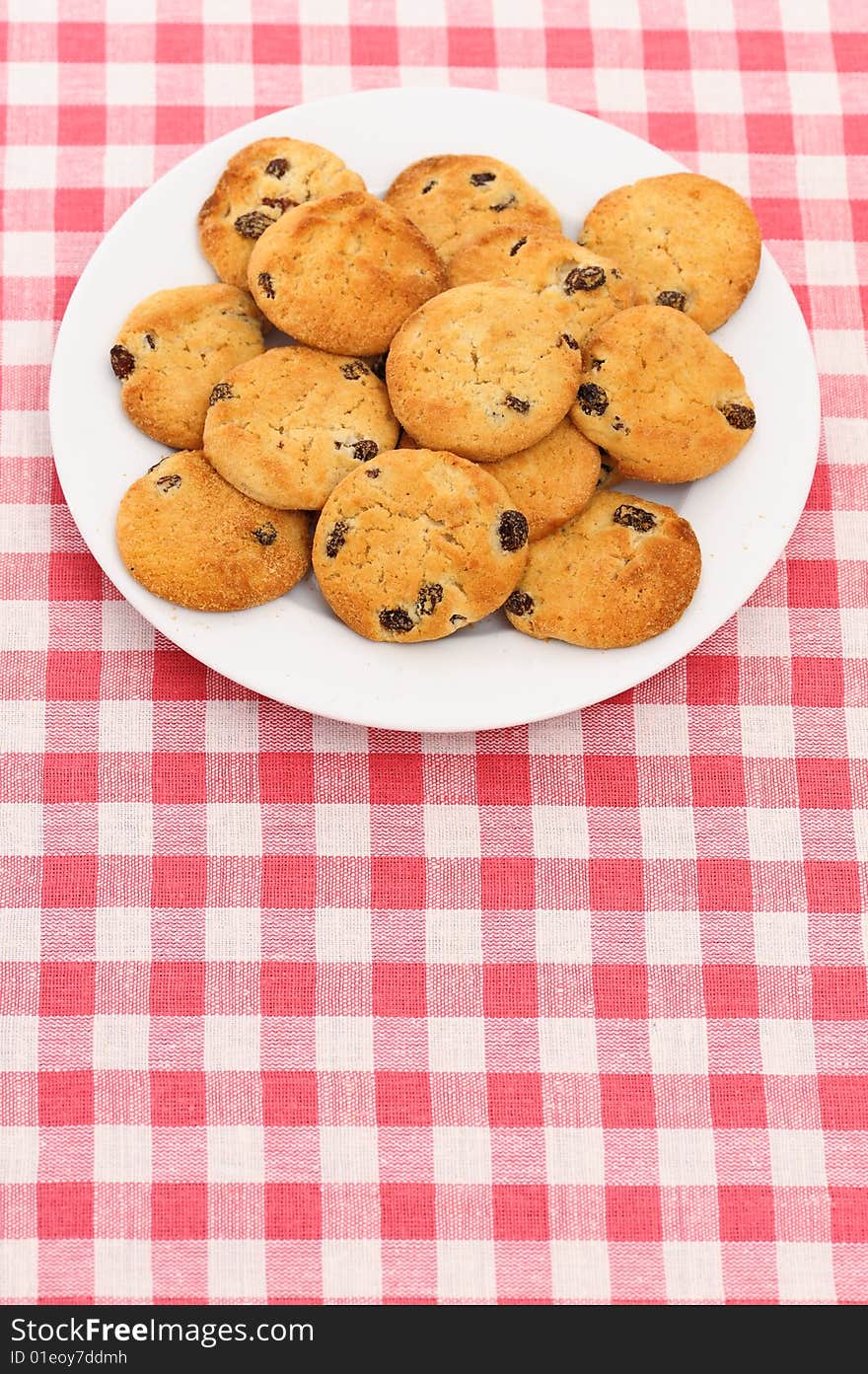 Plate of cookies